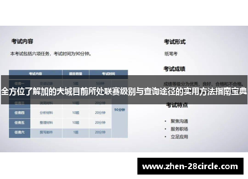 全方位了解加的夫城目前所处联赛级别与查询途径的实用方法指南宝典